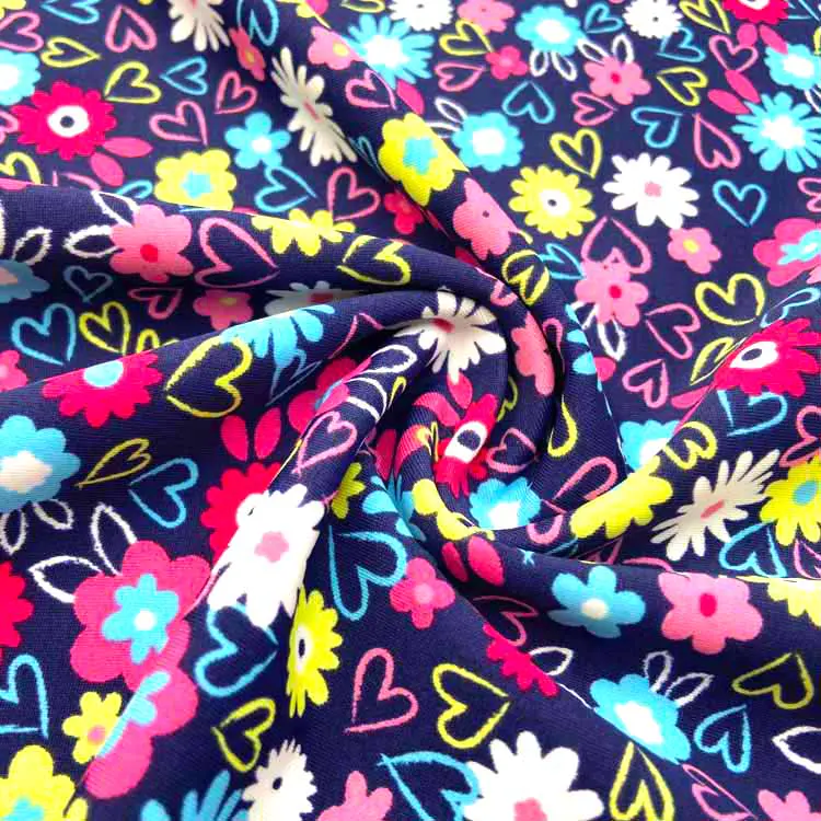 MAKULAY NA BLOOM PRINTED SPANDEX FABRIC