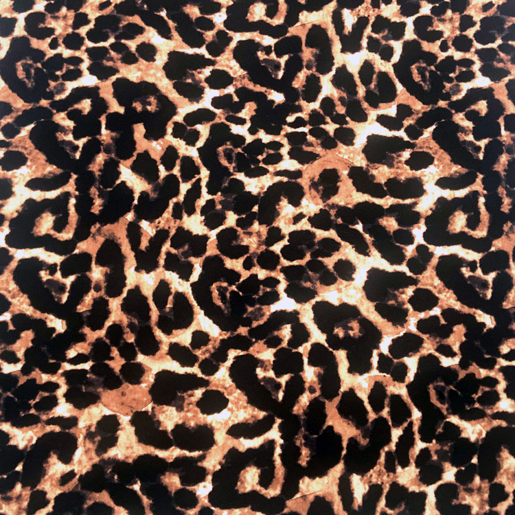 WILD ANIMAL PRINTED NYLON FABRIC