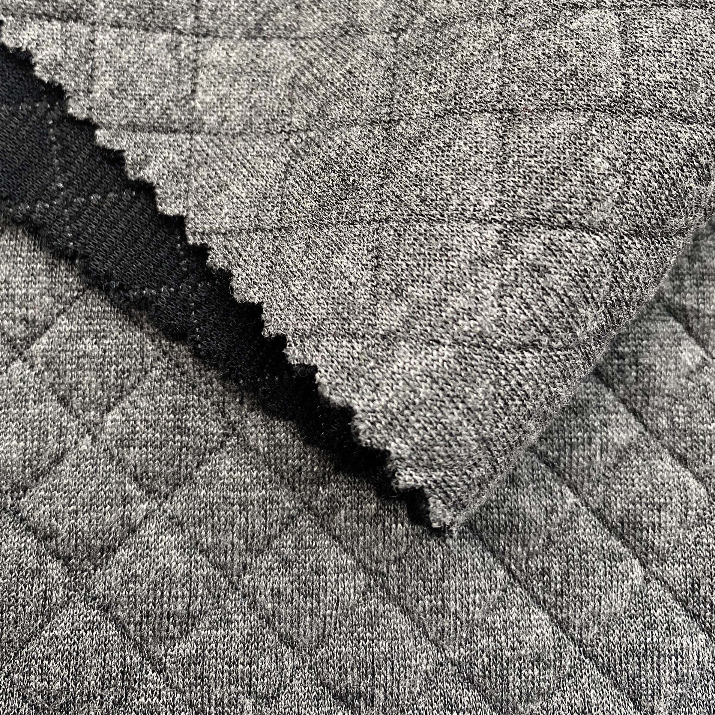 GREY CHECKERED FABRIC