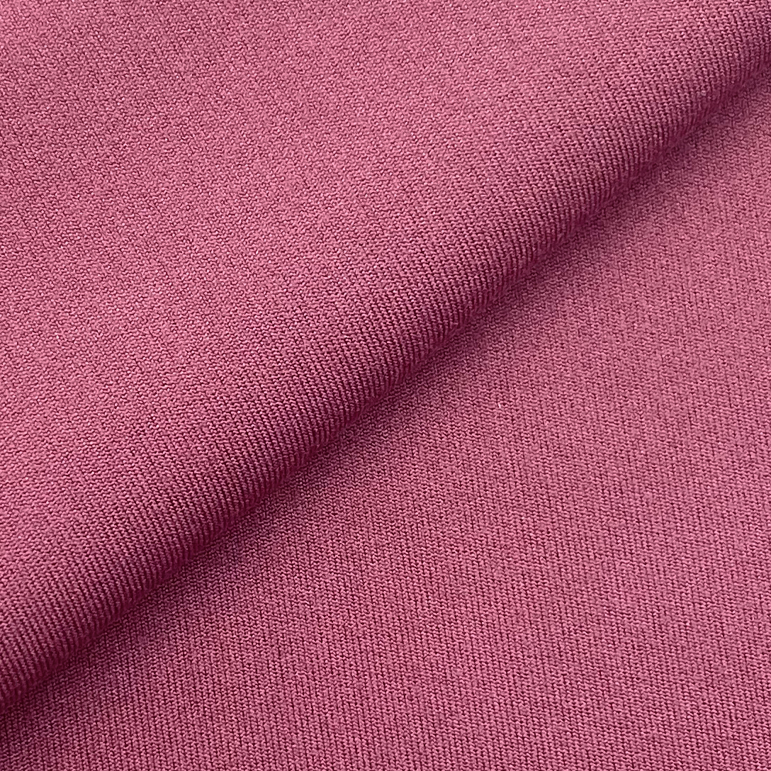 77% POLYESTER 23% SPANDEX ROSEPINK FABRIC